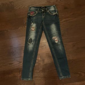 Premiere Patched Jeans